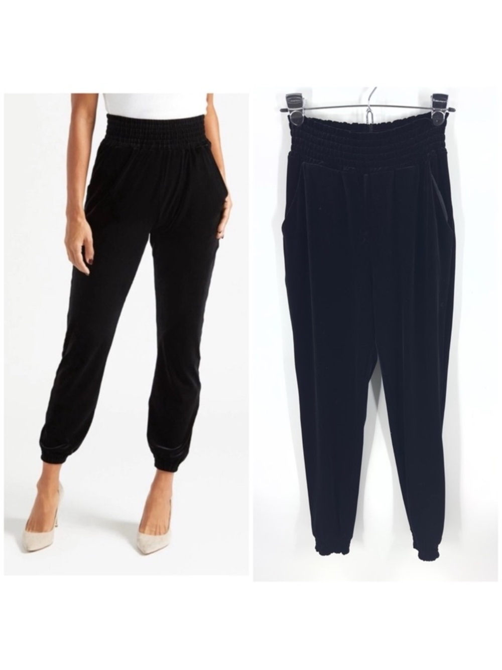 Commando Velvet Joggers Womens Small Whimsigoth Soft Stretch Lounge High Rise